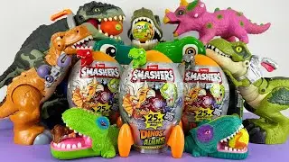 Jurassic World Unboxing Review Asmr Colorful Dinosaur T-rex Mosasaurus Spinosaurus Triceratops