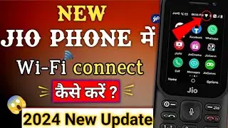 Jio phone me wifi kaise connect kare // jio phone me wifi ka option kaise laye // New Jio Phone 2023