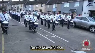 Rathcoole Protestant Boys finish their parade 2023