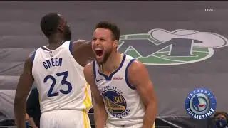Stephen Curry Amazing Three Point From the Logo _ Warriors vs Mavericks_ 06/02/21 NBA Season