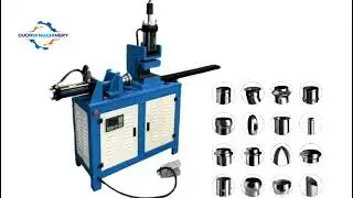 Machine for Pipe End Crimping, Beading, Flaring, Expanding, Narrowing -  Tube Forming Process