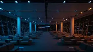Peaceful Airport Soundscape 🌌 Ambient Noise for Calm and Mental Peace