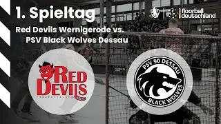 1 | Red Devils Wernigerode vs. PSV Black Wolves Dessau | 1. Spieltag - 20.09.2025