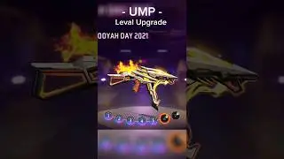 EVO UMP GUN LEVEL UPGRADE 🔥#shorts #freefire #youtubeshorts