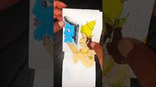 Sarabi ki comedy story.. duniya mein sabse bada kon #shorts #art #diycraft