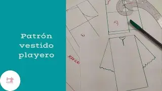 Trazamos el patr&oacute;n de un vestido para llevar a la playa o la piscina