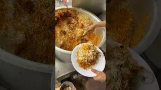 Aromatic & delicious chicken Flavorful rice (Biryani) 😋 #delicious #biryani #rice #food #shorts