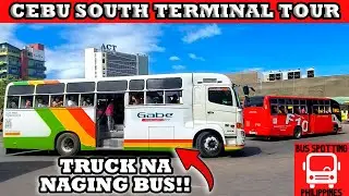 2ND BEST TERMINAL IN THE PHILS!!! | CEBU CITY SOUTH BUS TERMINAL TOUR | HINO BUS TRUCK
