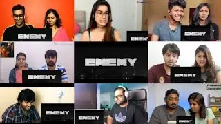 Enemy Trailer Reaction Mashup | arya | vishal | Anand Shankar | sam cs