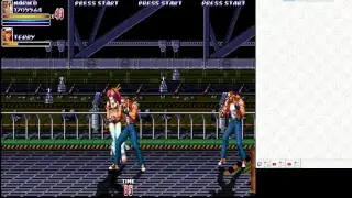Прохождение Streets of Rage SoR2X_Megamix v2.0 (OpenBoR) 2017 год)