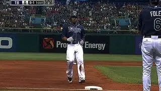 BOS@TB: Crawford ties a record with six stolen bases