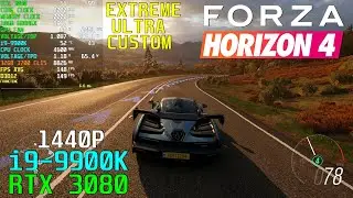 Forza Horizon 4: RTX 3080 OC & i9-9900K | 1440P