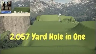 2057 Yard Hole in One - The Golf Club 2 (PC) Crazy Ace Gameplay 1 Hole. 1 Putt.