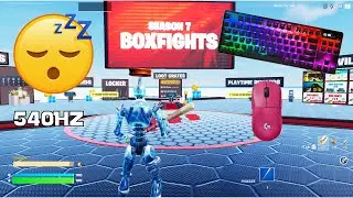 SteelSeries Apex Pro TKL ASMR 😴 1v1 BOXFIGHT 🏆 Satisfying Keyboard Fortnite 360 FPS 4K