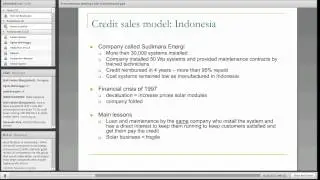 Course on Regulation and Sustainable Energy in Developing Countries - Session 2