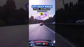 &ldquo;GT7 Daily Race P2 Finish at Trial Mountain | Intense Battle! #Shorts&rdquo;