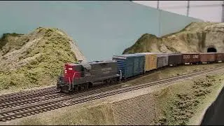 AZMR December 2023 SP GP9 freight in the mountains - 12/2/2023