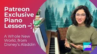 Patreon Exclusive: A Whole New World 🌍 Intermediate Piano Lesson
