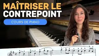 First steps in counterpoint: easy polyphony on the piano