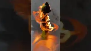 Torch VS Pez Toy. #satisfying #shorts #shortsfeed #shortsvideo #fire #melting #candy #foryou #fyp