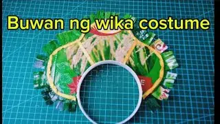 Recycled costume for buwan ng wika // buwan ng wika costume 