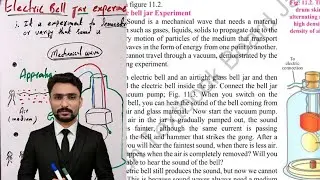 Electric Bell Jar Experiment |  Physics Chapter 2 Sound