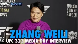 Zhang Weili wants to 'be like water,' take Valentina Shevchenko's belt | UFC 322