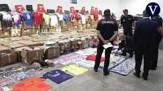 Macrooperaci&oacute;n policial contra el &lsquo;top manta&rsquo; en Catalunya