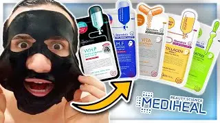 Я перепробовала ВСЕ тканевые маски MEDIHEAL (N.M.F, Tea Tree, Collagen Impact, Vita LightBeam, W.H.P)