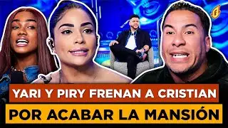 YARI DOTEL Y LA PIRY CONFRONTAN A CRISTIAN POR ACABAR LA MANSIÓN DE LUINNY Y FOGARATÉ EN ENTREVISTA