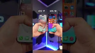iOS 17 vs iOS 18 Icons