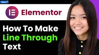 How To Make Line Through Text In Elementor 2026 (Step By Step)