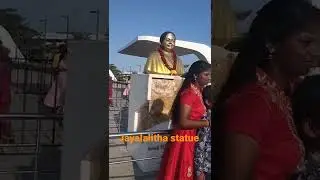 jayalalitha statue