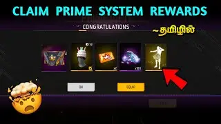 😍 How to Claim Prime System Rewards in Freefire?😲 Be sure to check out ! ff prime system in Tamil