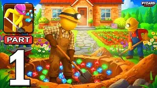 Dig Deep - Gameplay Walkthrough Part 1 - Dig Deep Holes (Android, iOS)