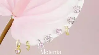 💗 Soft Pink Sparkle | October Birthstone Jewelry Collection ✨#gift #jewelry #earrings #giftideas