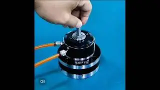 Hollow automatic collet chuck#machine #cnclathe #automobile #cnc #machinetool #aluminum