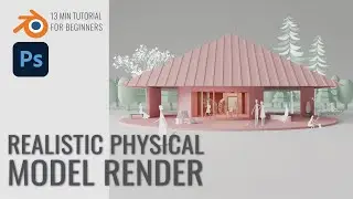How to Make Realistic Physical Model Render Using Blender & Photoshop