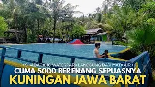 Wajib Kesini! Tiket Masuknya Cuma Rp5000 Bisa Berenang Sepuasnya, Sikadacang Waterpark Kuningan