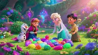 Garden Wishing Pebbles with Elsa 3 ❄️👑🌸 | Fun Kids Song & Magical Adventure