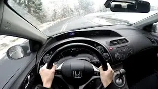 Honda Civic 1.8i-VTEC - POV Drive in 4K