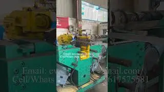 Continuous Spiral Auger Flight Making Machine, Screw Blade Forming Machine