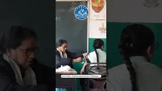 Diphtheria-Tetanus Immunization program conducted in school premises.