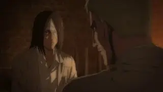 Eren y Reiner se reencuentran en Marley - Attack on Titan 4x05 [Blu-Ray]