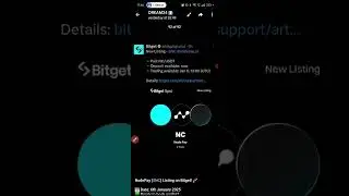 NodePay ($NC) Listing on Bitget! 🚀📅 Date: 6th January 2025✅ Ready to book profits?👉 No Bitget accou