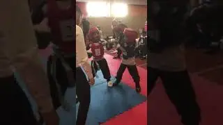 Nani does karate competition