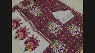 Latest Fashion Updates - Multani Handicrafts special -Ajrak Bench Work