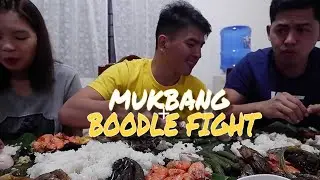 MUKBANG + BOODLE FIGHT | Mygz Molino