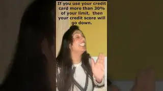 Stop using credit card limit more than 30% !!! #viral #shorts #finance #youtubeshorts #trending