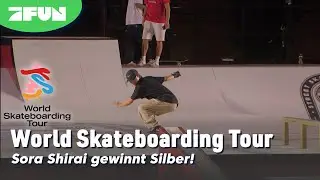 Tief in die 90er! Sora Shira gewinnt Silber | World Skate Tour Rom